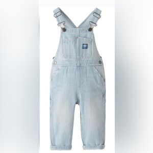Zara Blue Striped Kids Overalls